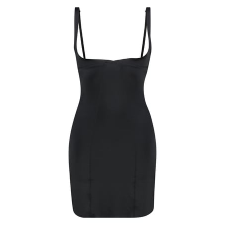 Sculpting scuba dress, Black