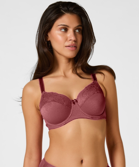 Sophie Non-Padded Underwired Bra, Purple