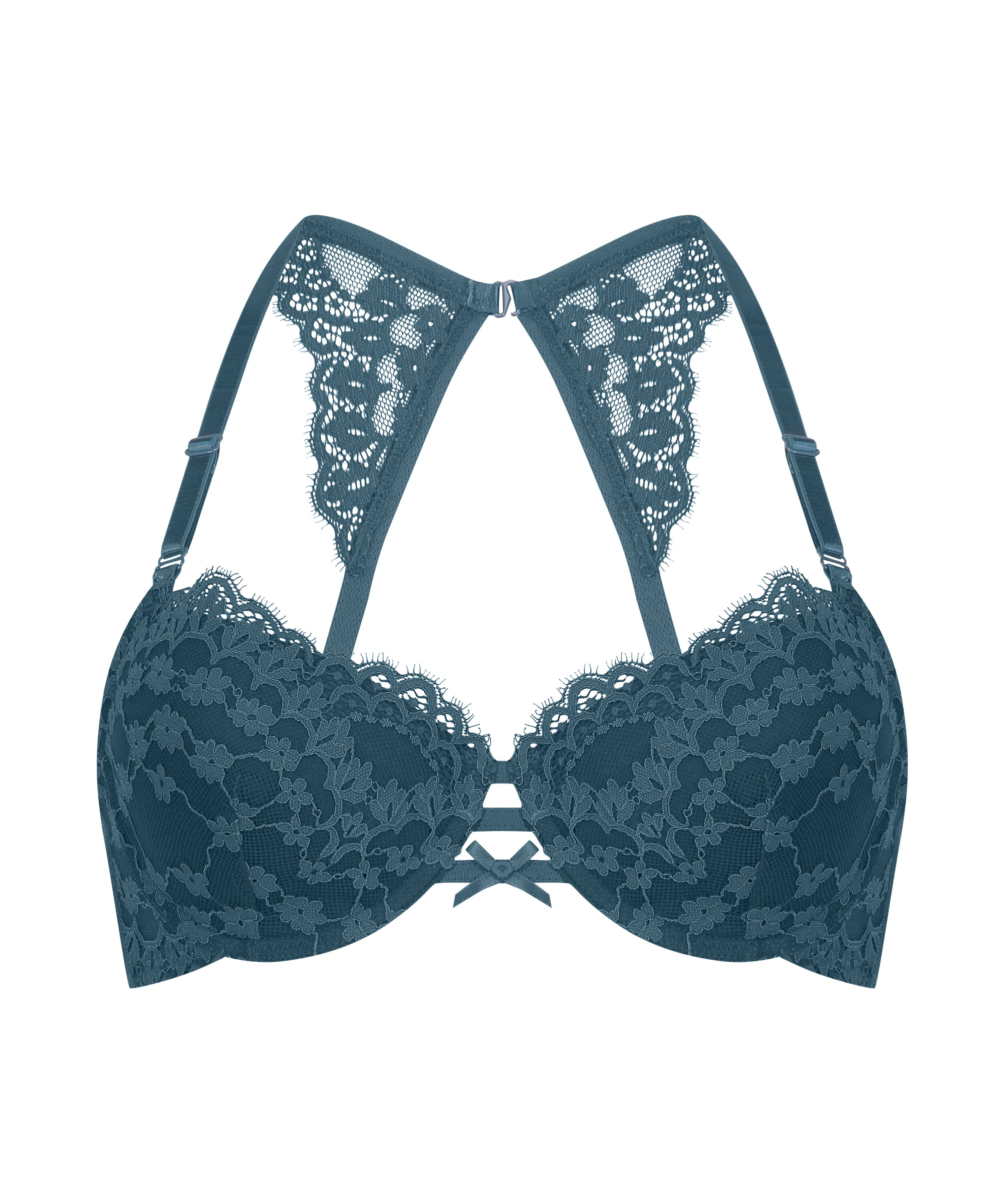 Astrid Padded Underwired Bra, Blue