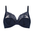 Margot Non-Padded Underwired Bra, Blue