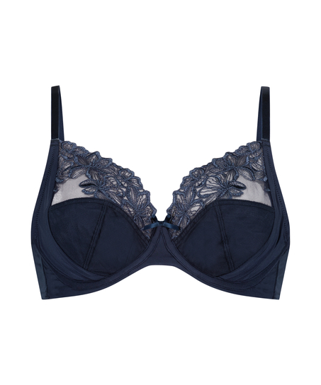Margot Non-Padded Underwired Bra, Blue