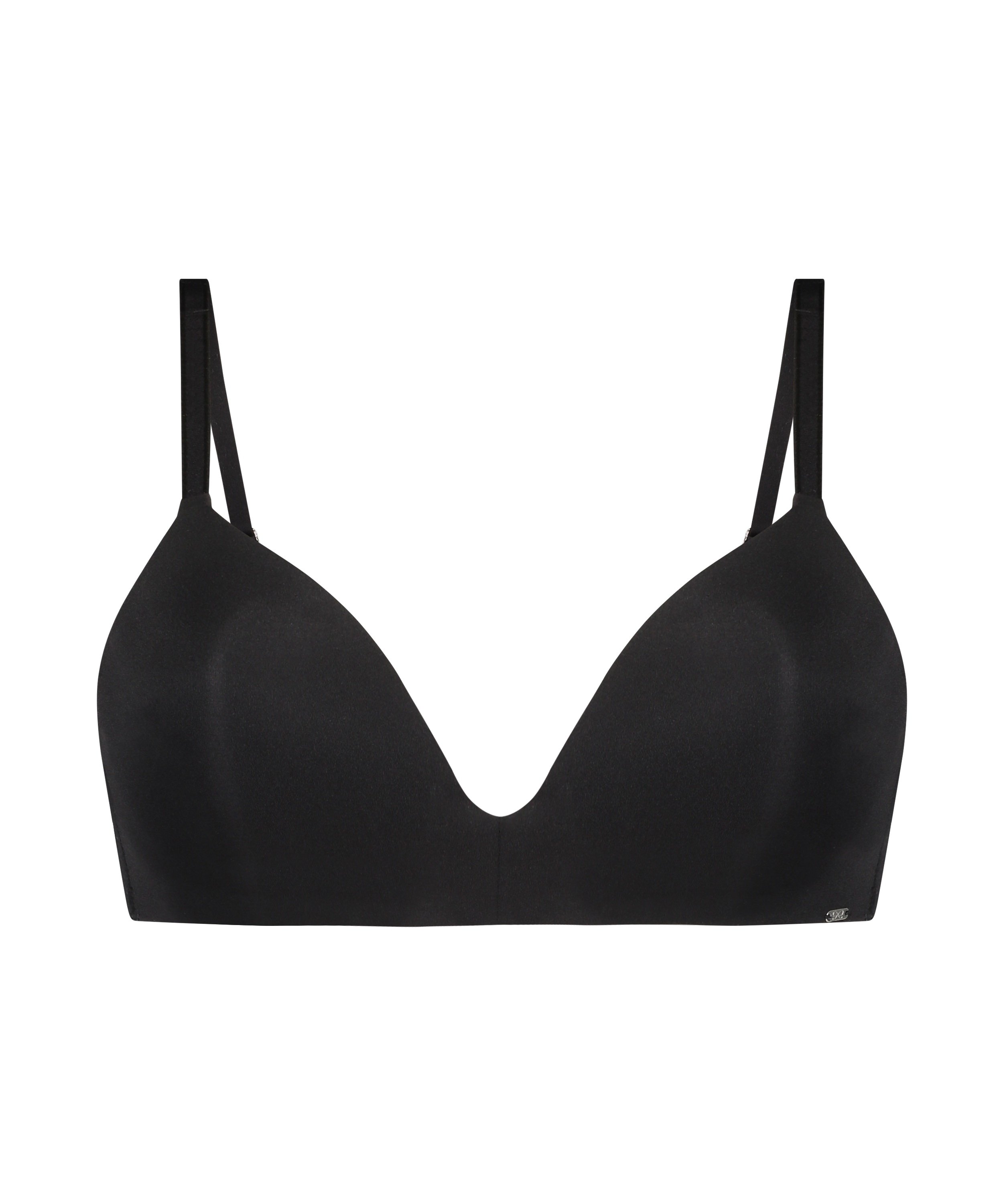 Mona padded non-underwired bra, Black, main