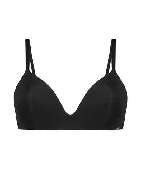 Mona padded non-underwired bra, Black