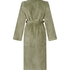 Fleece Bathrobe, Green