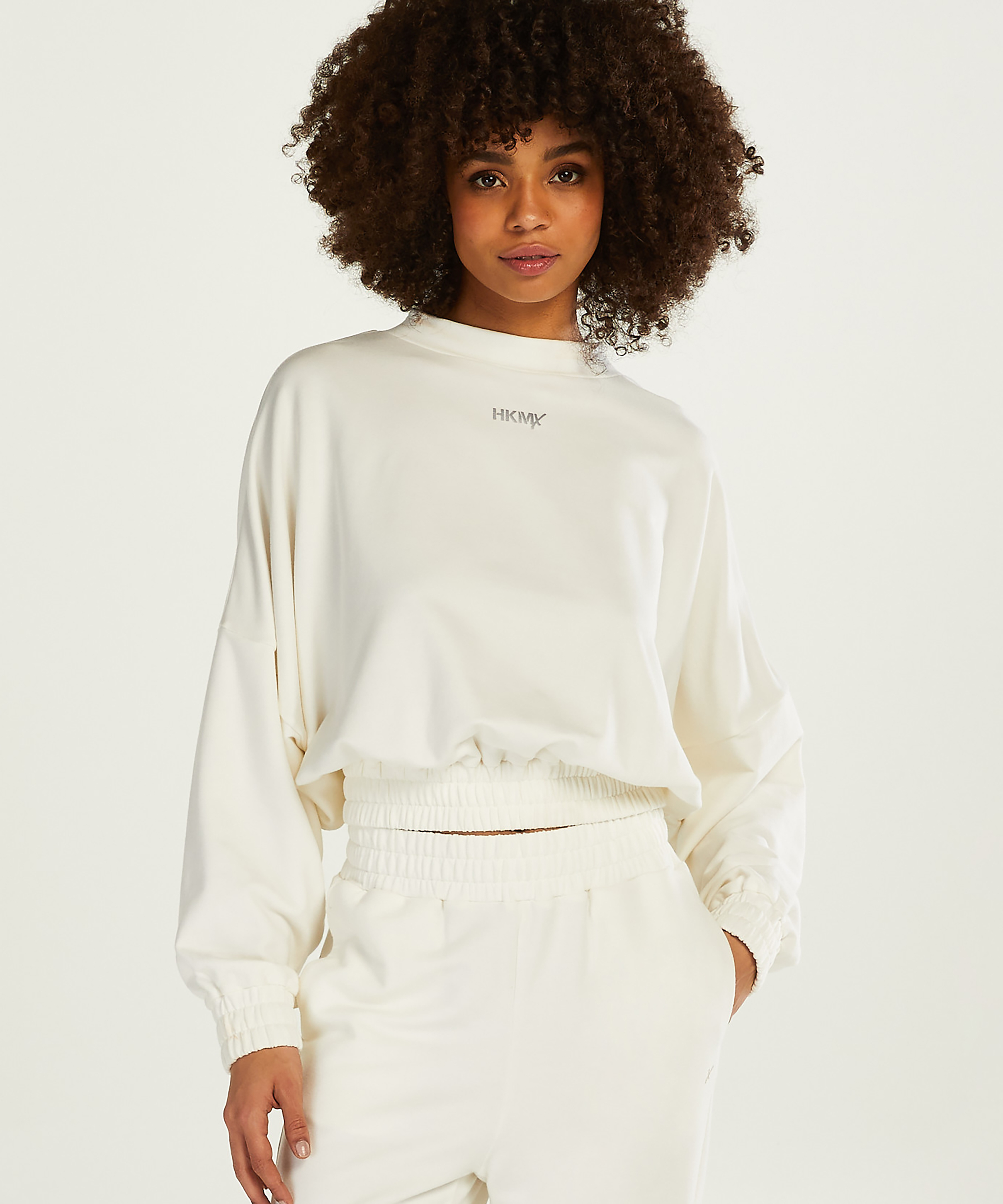 HKMX Flow Sweater, White, main