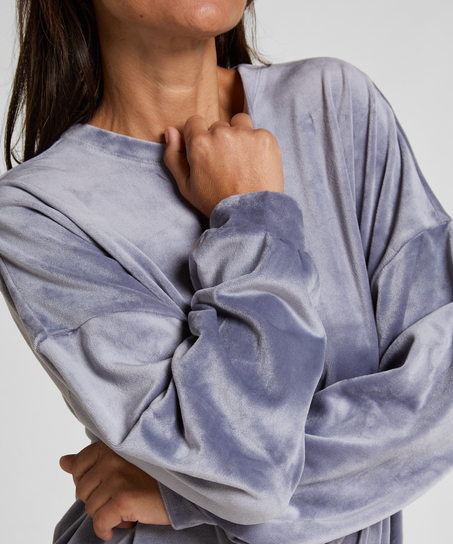 Velours Top, Blue