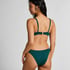 Neoprene Bikini Top, Green
