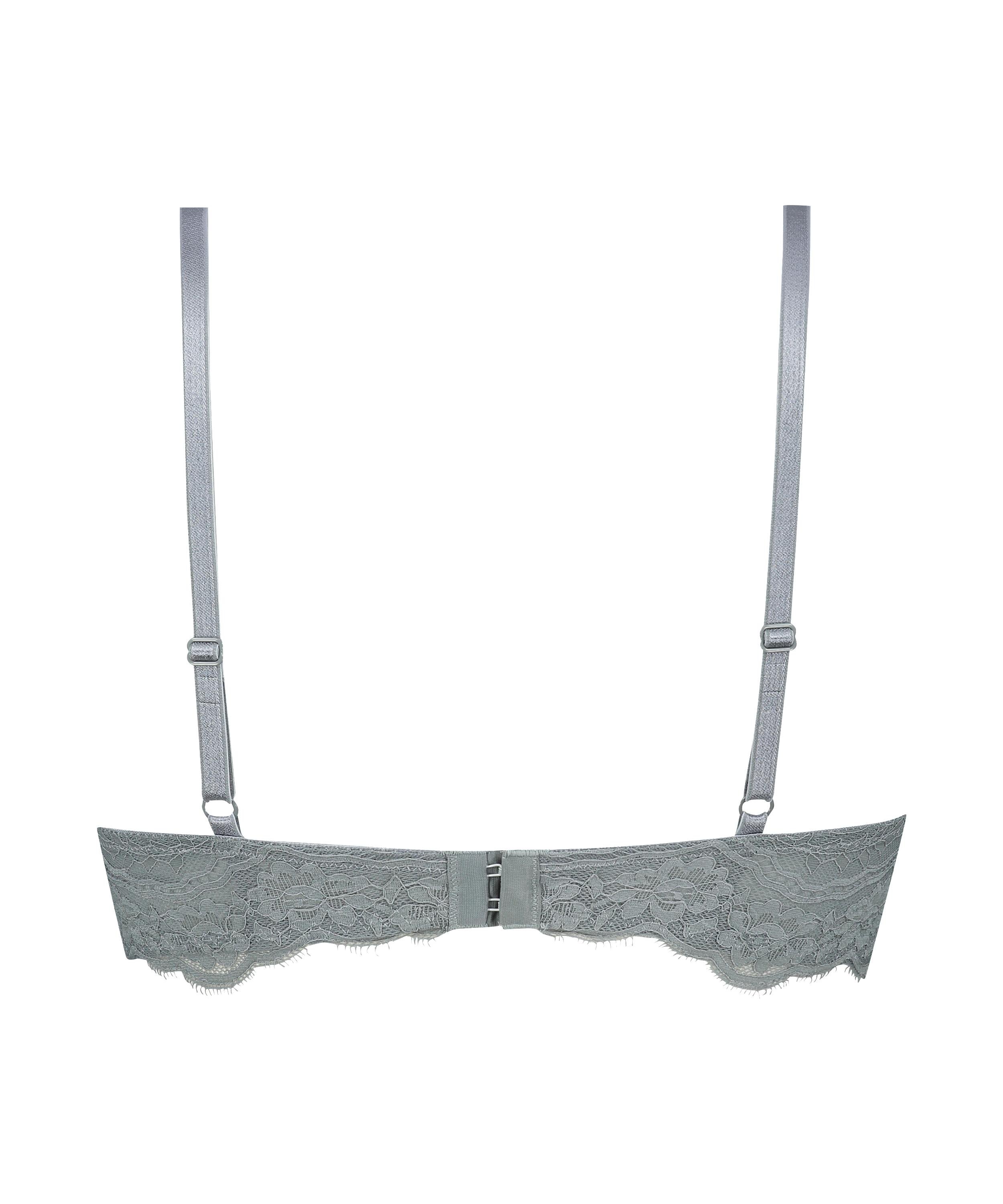 Chloe Padded Non-Wired Bra, Green, main