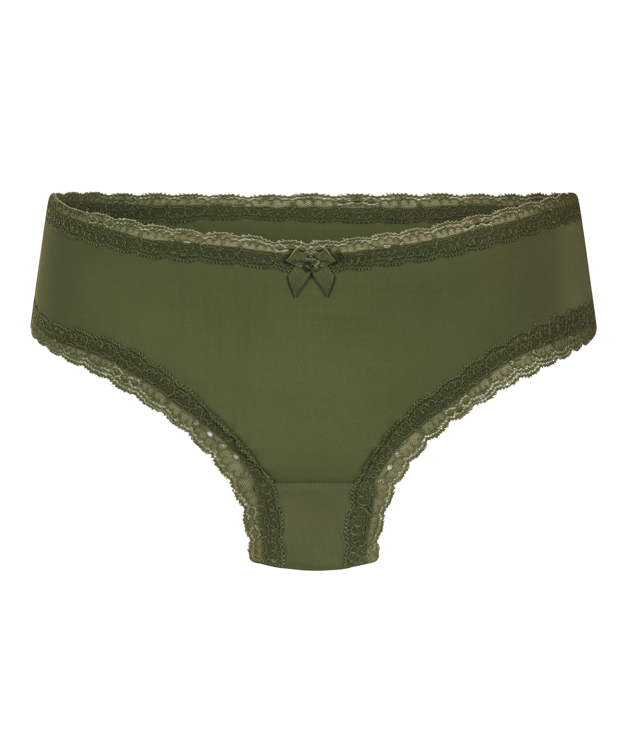 London V-shaped Brazilian, Green