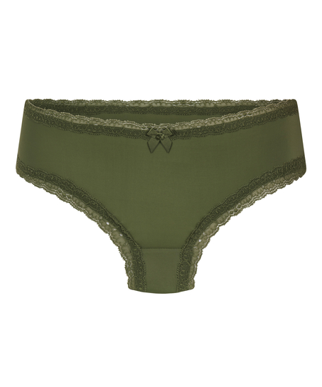 London V-shaped Brazilian, Green