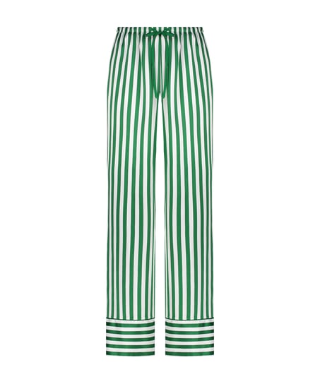 Satin Trousers, Green