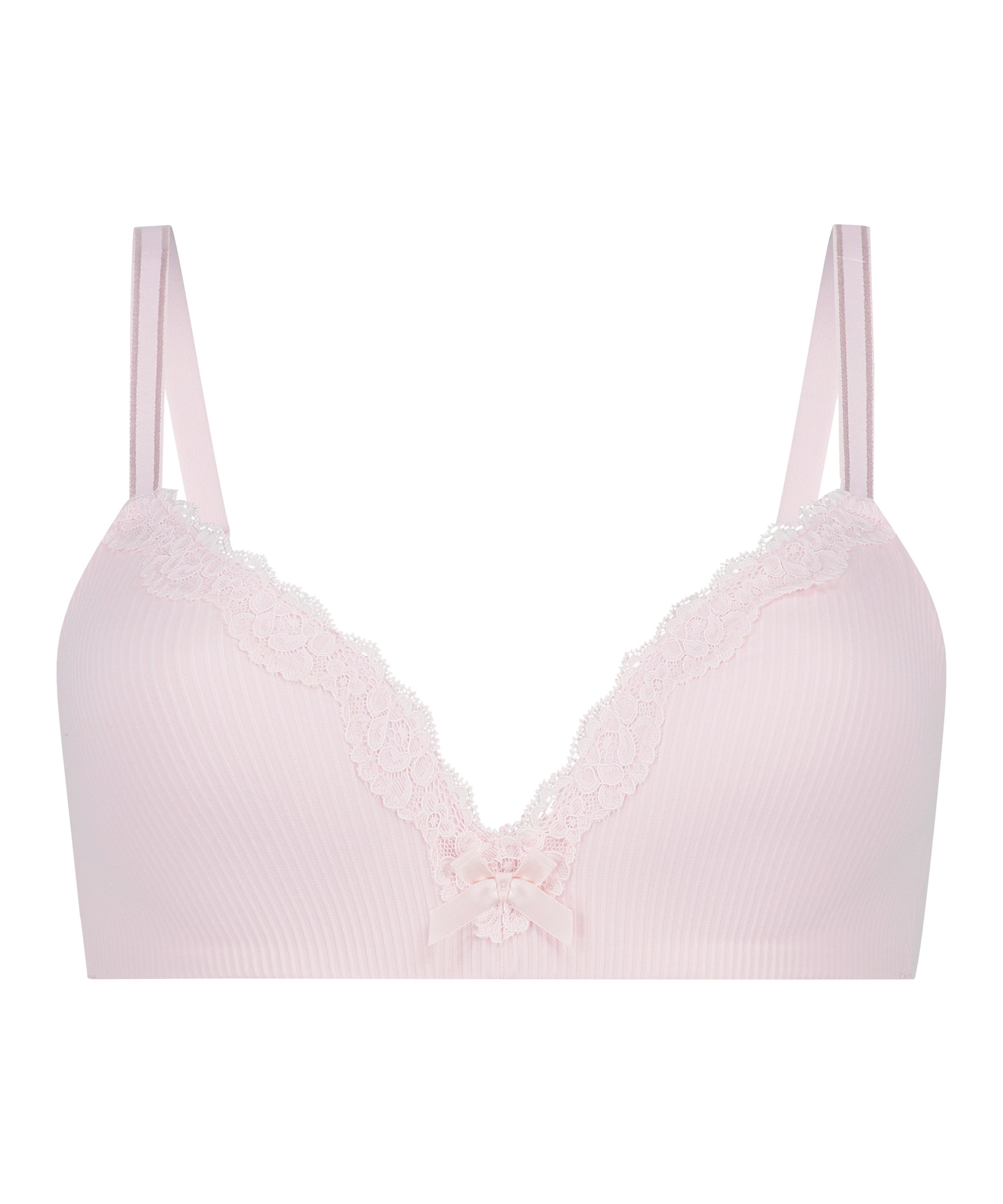 Lola Padded Non-Wired Bra, Pink, main