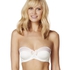 Padded underwired bra Dide, White