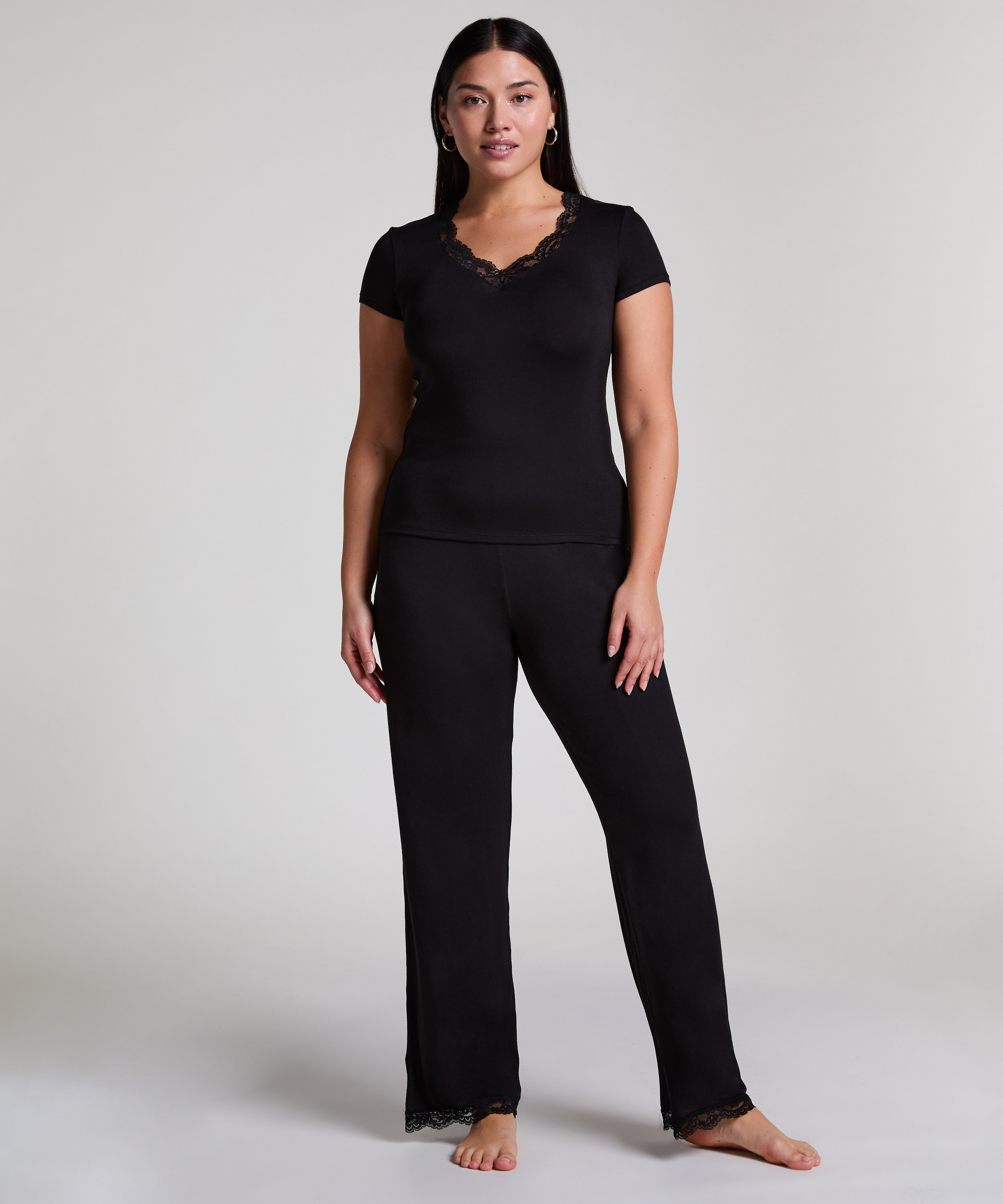 Pyjamaset Nanna, Black, main