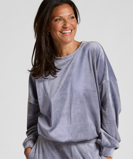 Velours Top, Blue