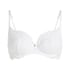 Marine Non-Padded Underwired Bra, White