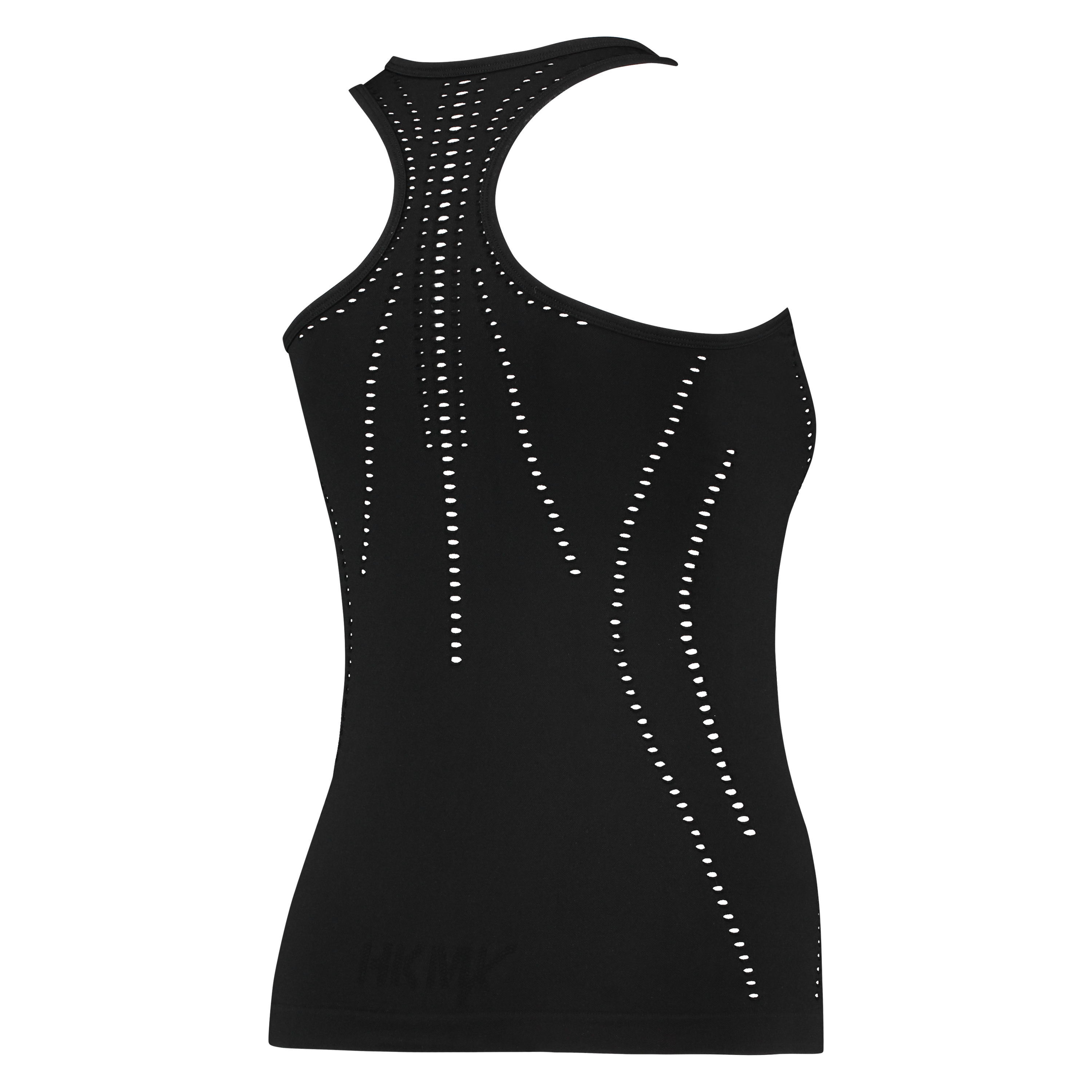HKMX roundknit tank top, Black, main