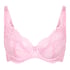 Daisy Non-Padded Underwired Bra, Pink