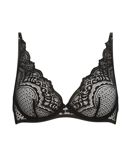 Lotta Non-Padded Underwired Bra, Black