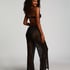 Lace Beach Pant, Black