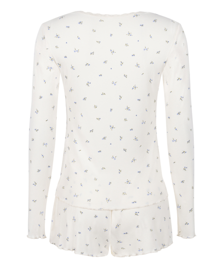 Pyjama Set Daisy, White
