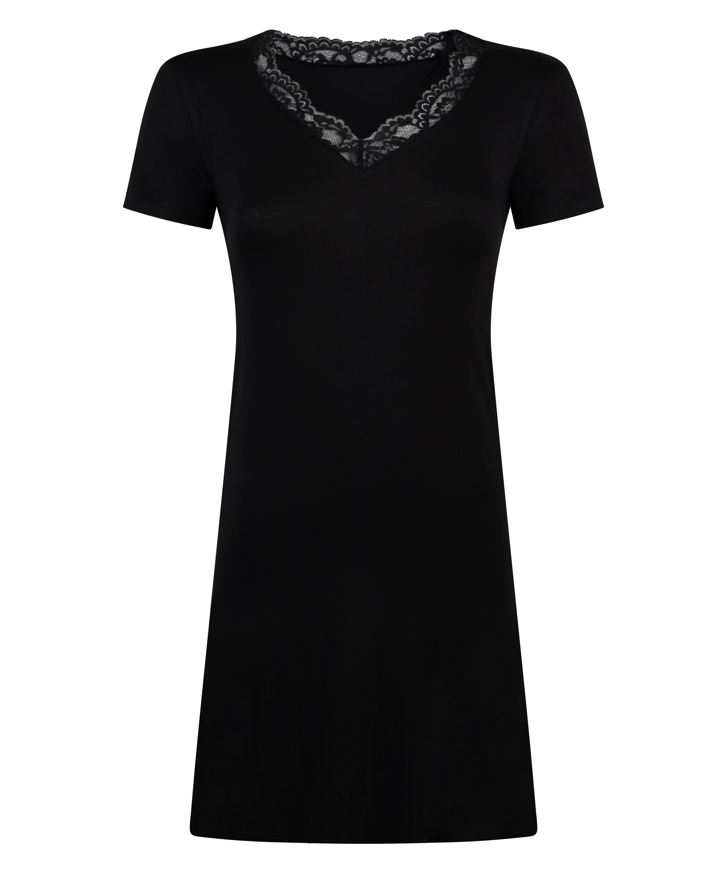 Nightshirt Jersey, Black, main