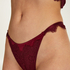 Violet High Leg Thong, Purple
