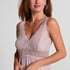 Nora Lace Slip Dress, Pink