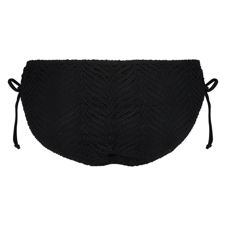 Crochet Bikini Bottoms, Black