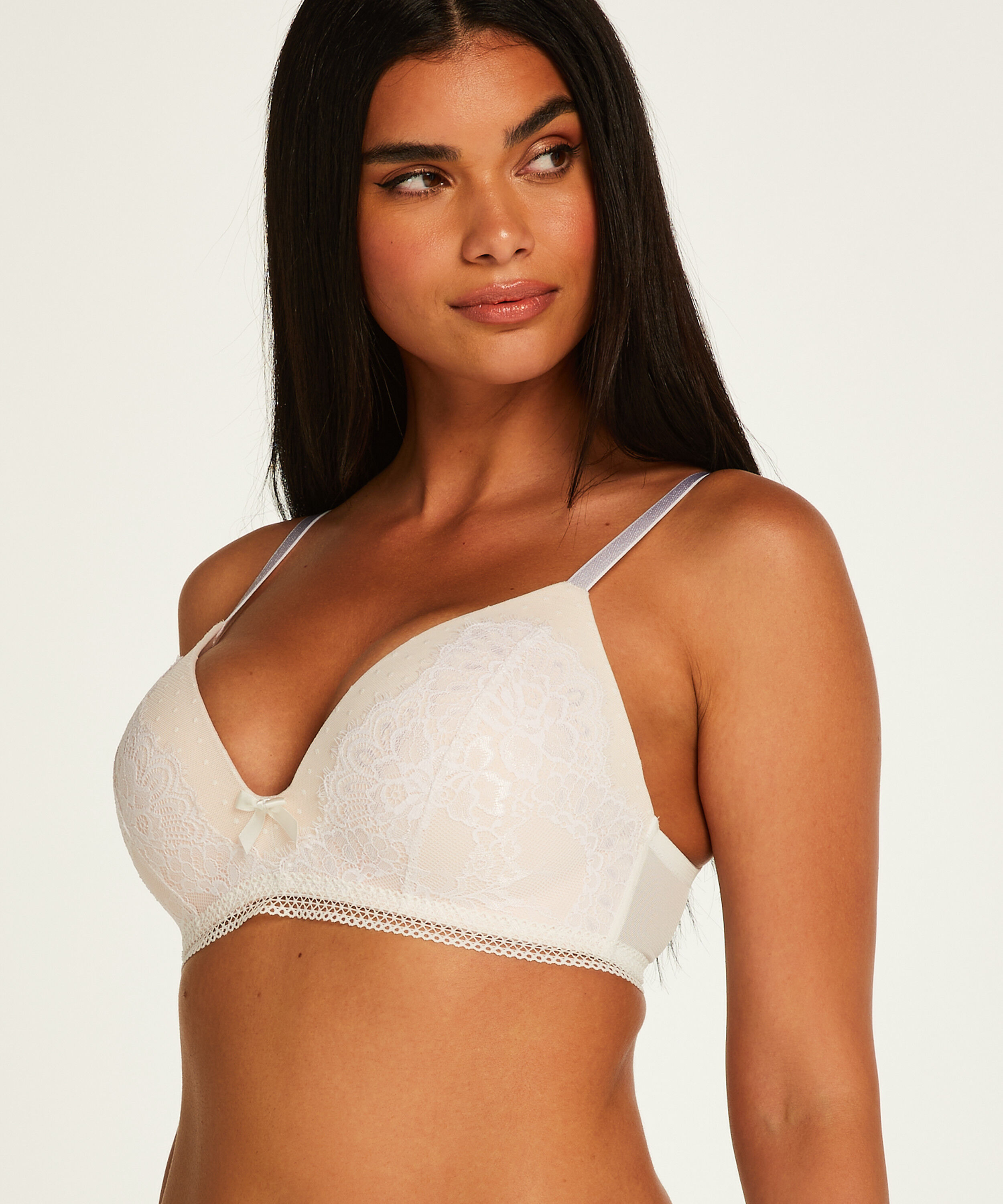 Bessie Padded Non-Wired Bra, White