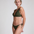 Luna String Bikini Bottom, Green
