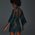 Isabelle Lace Kimono, Green