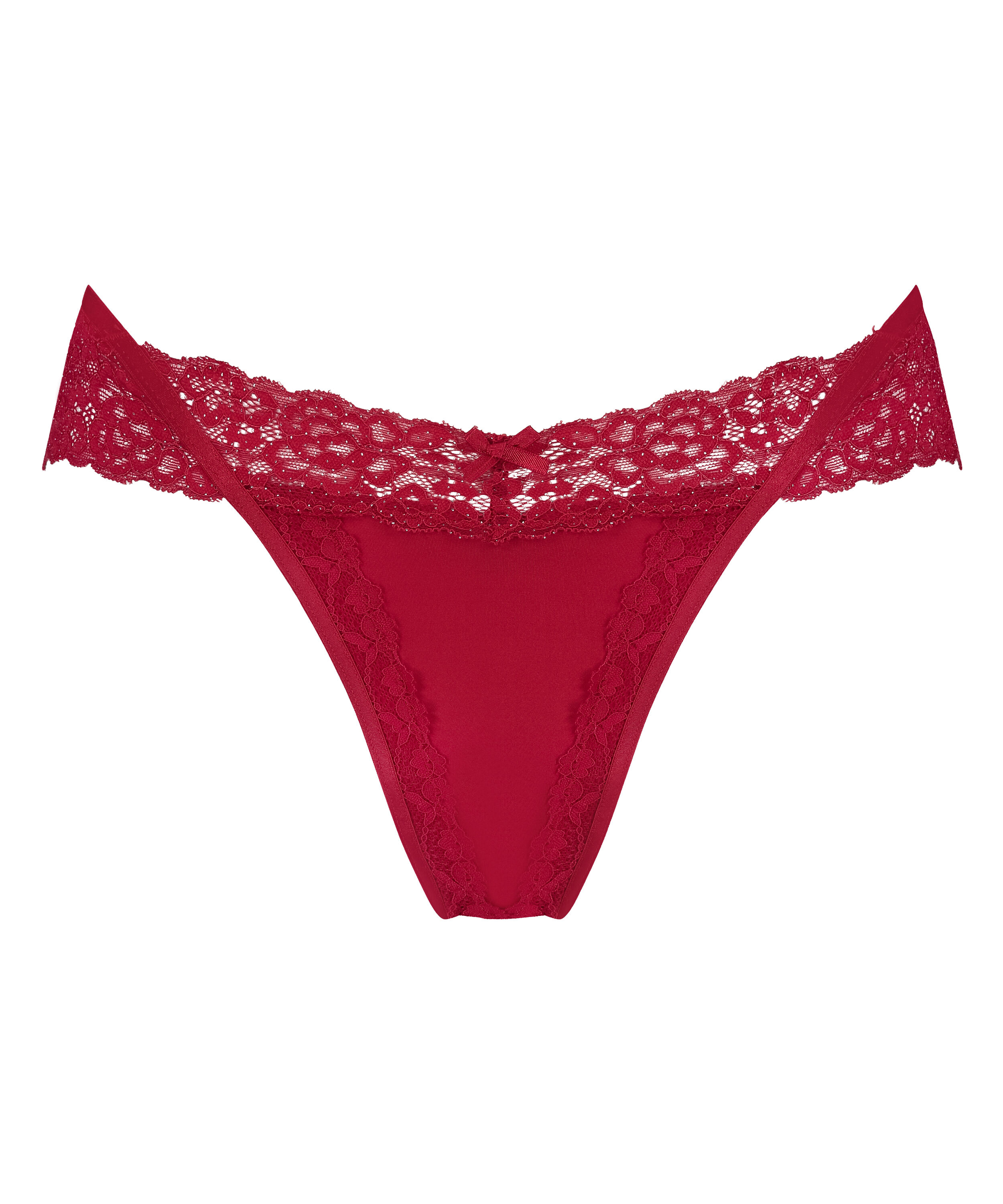 Willow Low RiseThong, Red