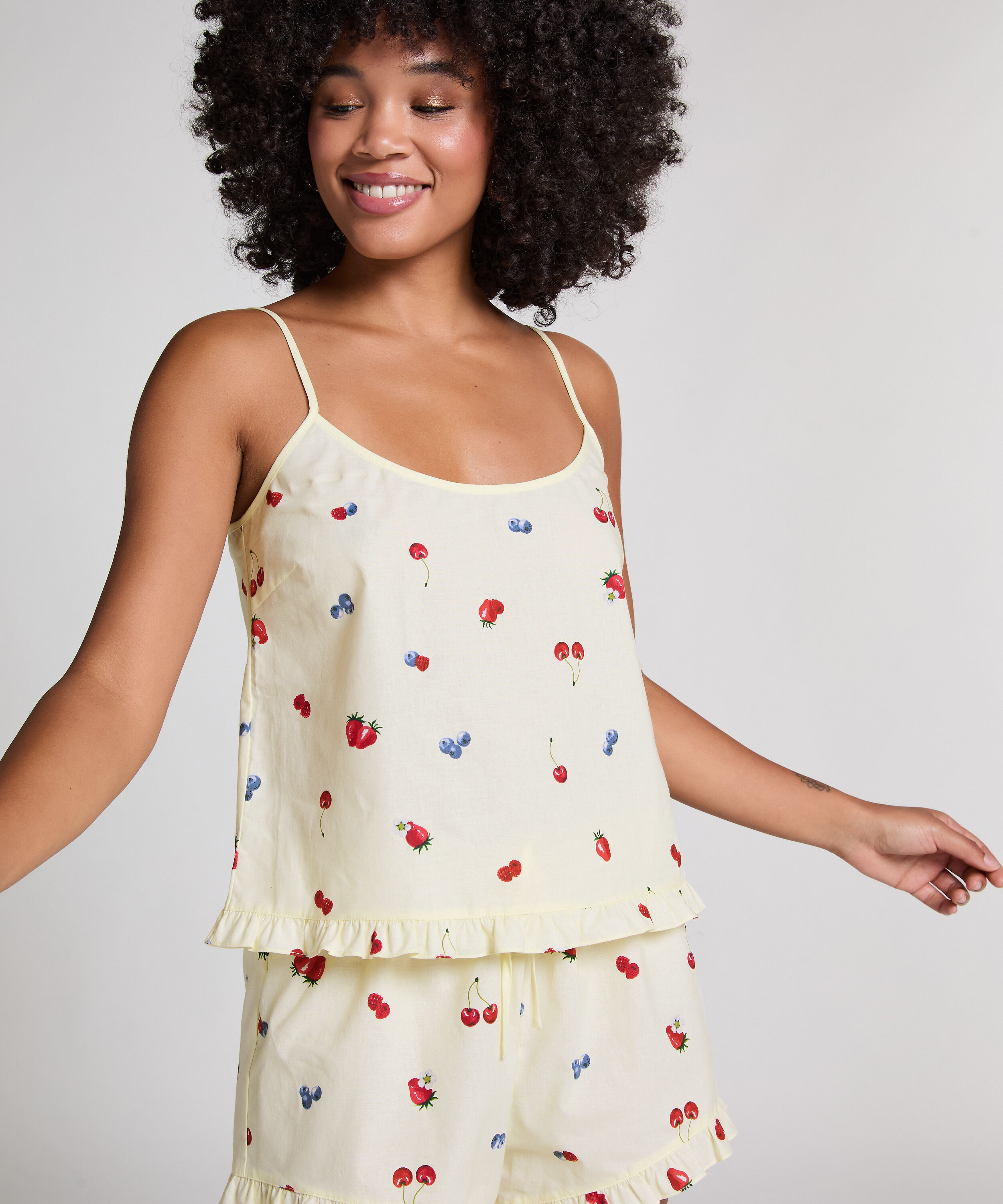 Woven Cami, Yellow