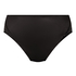 Elle Highleg High-Waisted Brazilian, Black