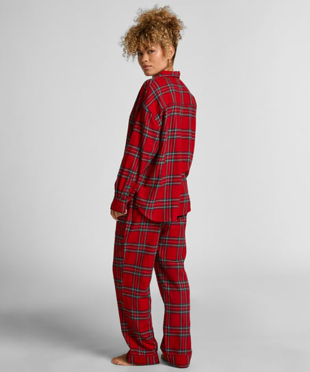 Petite Flannel Pyjama Pants, Red