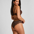 Valencia Brazilian Shorts, Brown