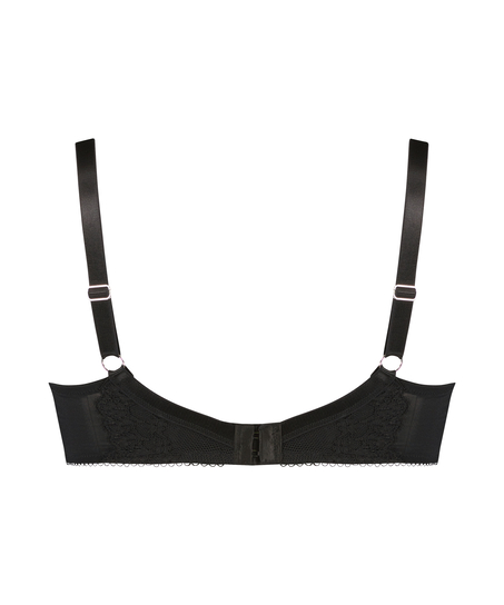 Daisy Non-Padded Underwired Bra, Black