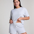 Cotton shorts, Blue