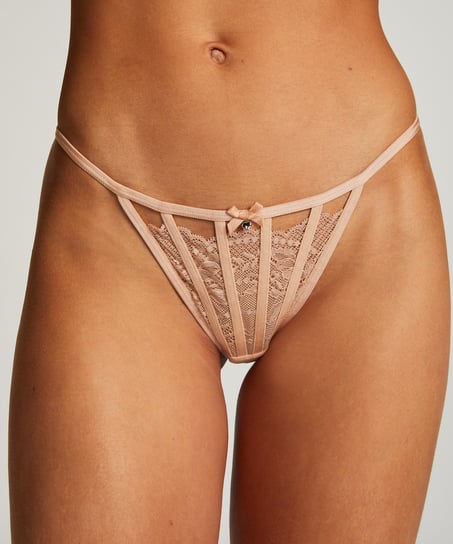 Maxime thong, Beige
