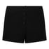 Pointelle shorts, Black