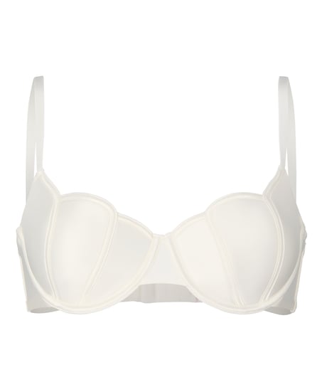 Padded Underwired Bra Britt, White