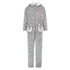 Fleece Onesie Kids, Gray