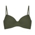 Luxe Bikini Top, Green