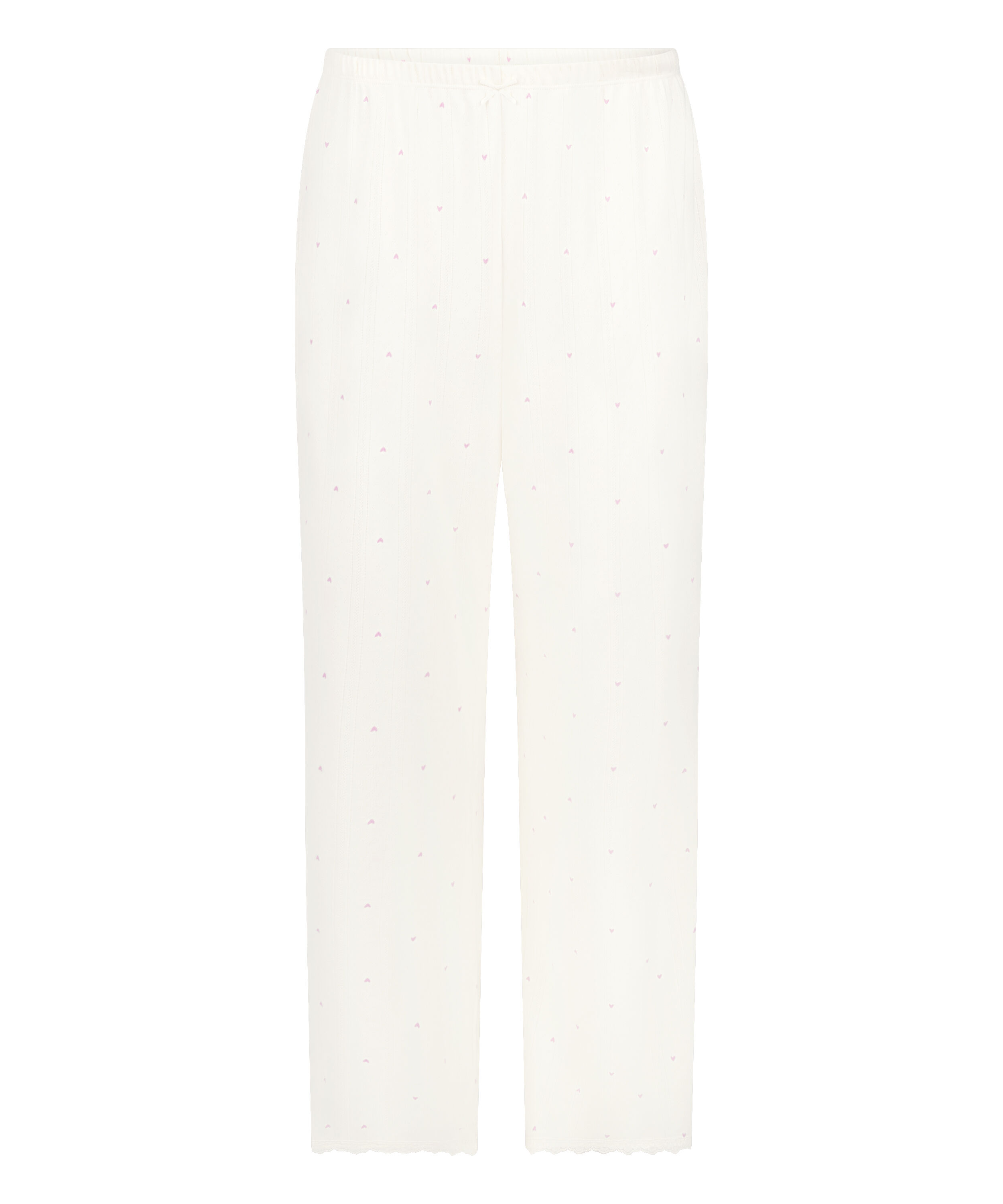 Pointelle Pant, White