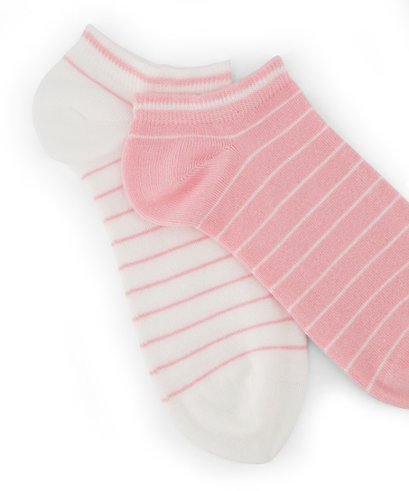 2 Pairs Of Socks, Pink