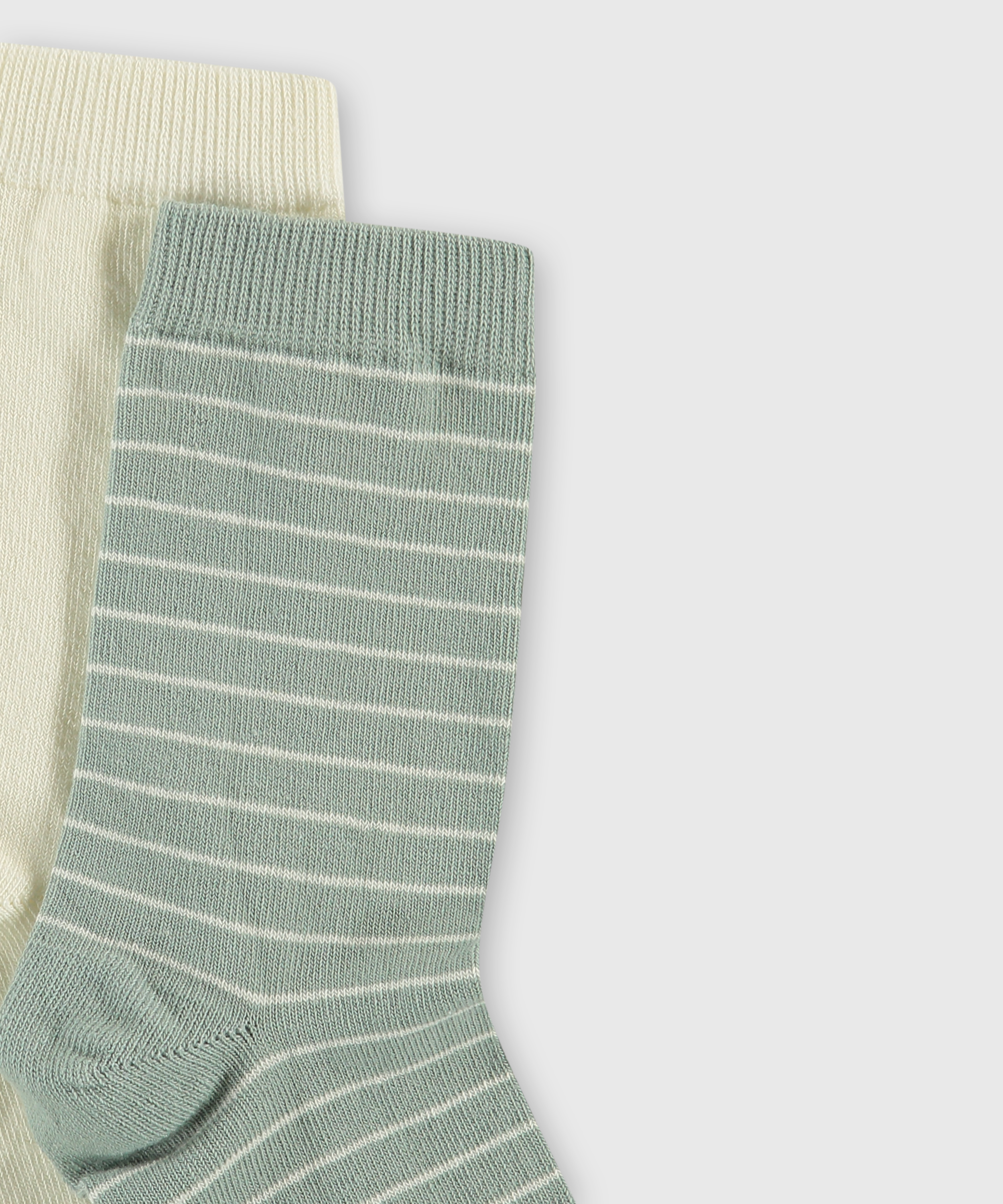 2 pairs of socks, Green, main