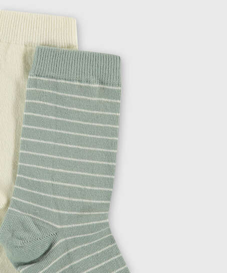 2 pairs of socks, Green