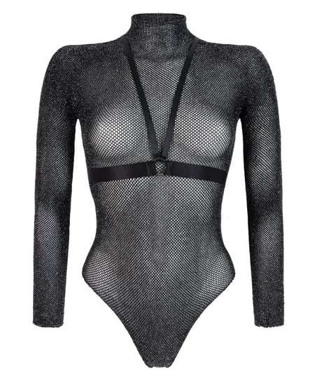 Private Body Harness Set, Black