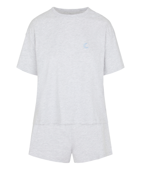 Pyjamaset Cotton, Gray
